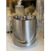 Balde de Gelo Aço Inox Prata